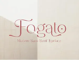 Fogato font