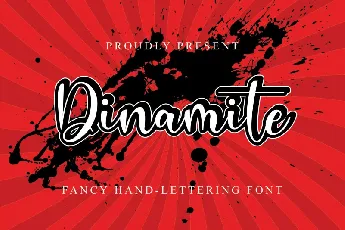 Dinamite font