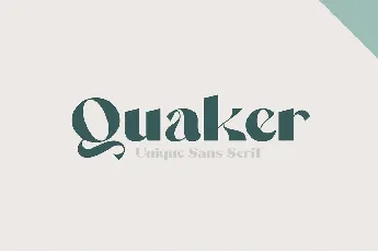 Quaker font