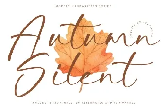 Autumn Silent font