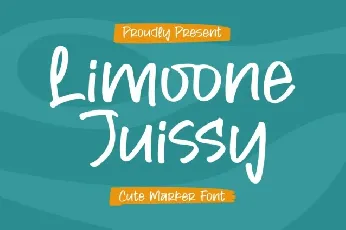 Limoone Juissy font