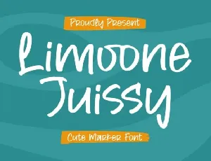 Limoone Juissy font