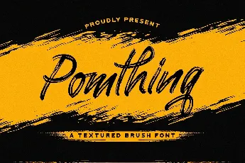 Pomthinq font