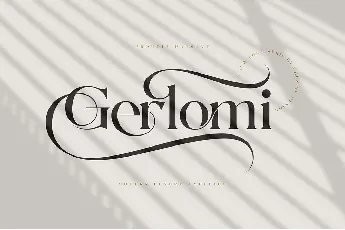 Gerlomi font