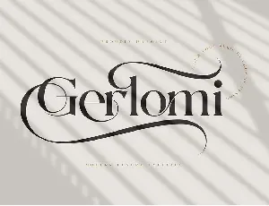 Gerlomi font