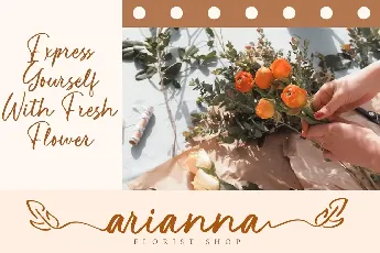 Passion Flower Demo font