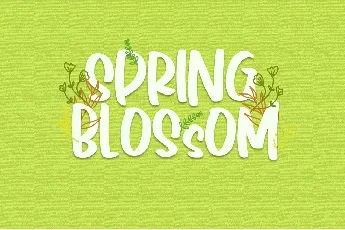 Spring Garden font