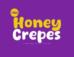 Honey Crepes font