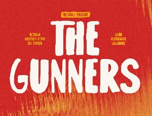 the gunners font