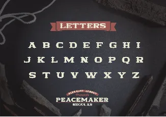 PEACEMAKER FV font