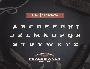 PEACEMAKER FV font