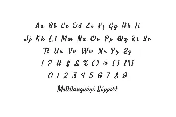 RadenAyuDemo font