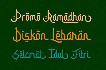 Bismillah Script font