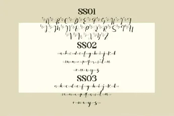 Hello Saffana Calligraphy font