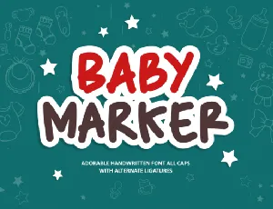 Baby Marker font