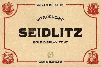 Seidlitz Typeface font