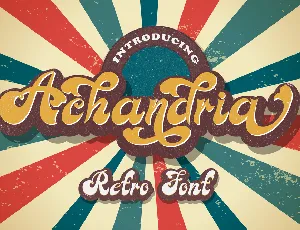 Achandria font