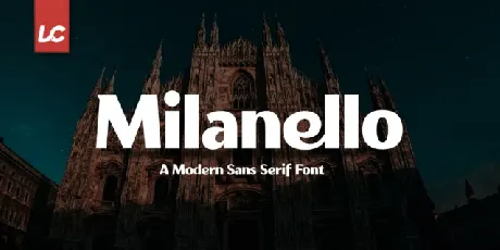 Milanello font