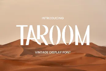 TAROOM font