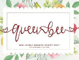 queenbee font