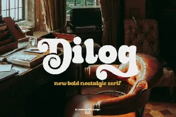 Dilog font