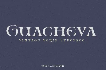 Guacheva font