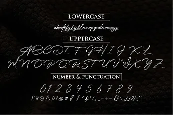 Photograph Signature font