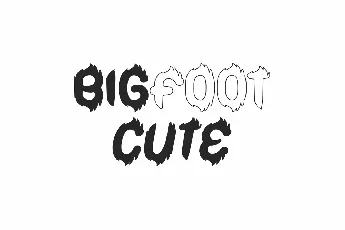 Bigfoot Cute Demo font