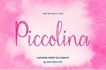 Piccolina font