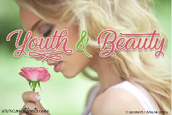 Youth and Beauty font