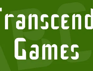 Transcends Games font