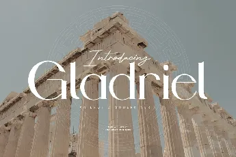 Gladriel font