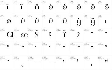 Gladriel font