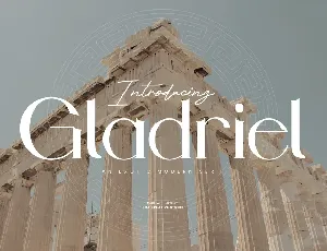 Gladriel font