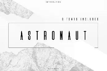 Astronaut font