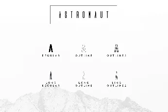 Astronaut font