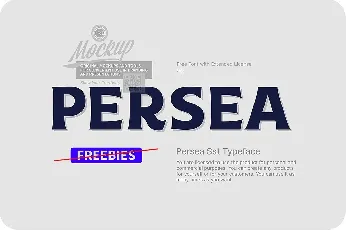 Persea font