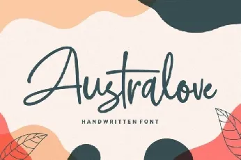 Australove Script font