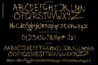 Hellrose font