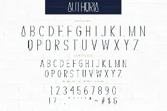 Authoria font