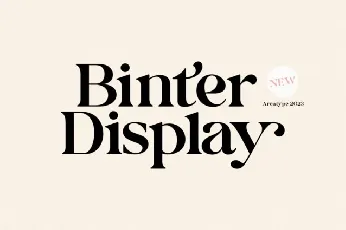 Binter font