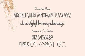 School Note font