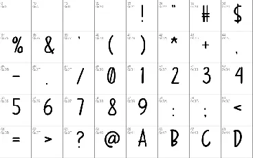 School Note font