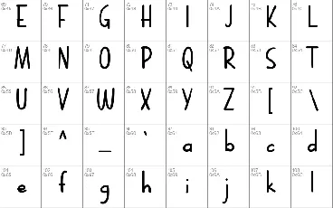 School Note font