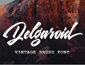 Delgoraid font