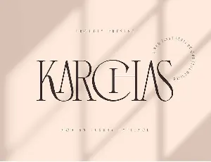 Karchas font