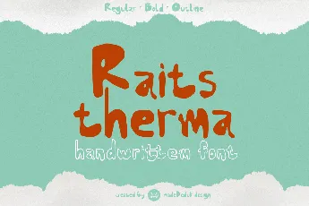 Raits Therma Demo font