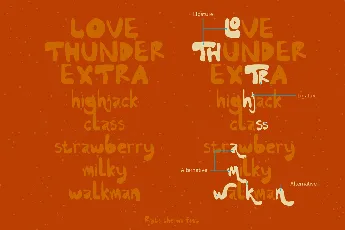 Raits Therma Demo font