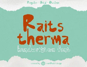 Raits Therma Demo font