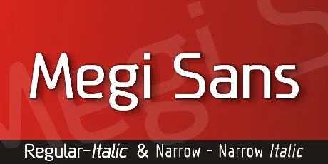 Megi Sans font